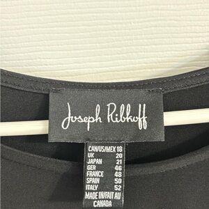 Joseph Ribkoff Classic Black Dress